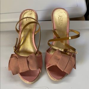 J Crew Espadrille Wedges it comes with the original box.